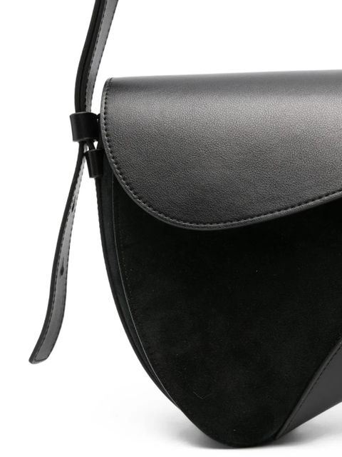 NEOUS leather shoulder bag - Black
