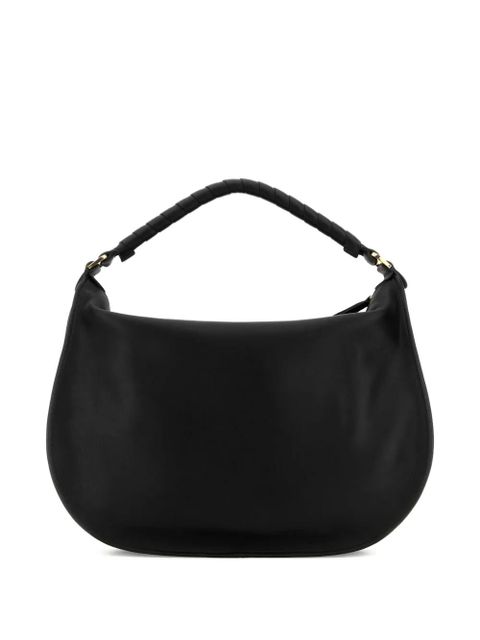 Chloé Marcie leather shoulder bag - Black - zdjęcie produktu nr 2