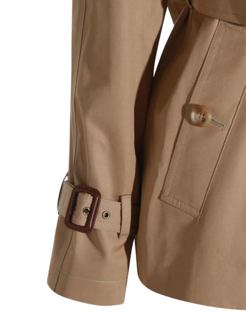 Chloé double-breasted trench coat - Brown