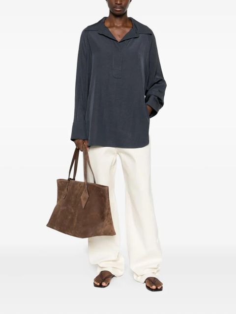 Eleh mélange shirt - Blue