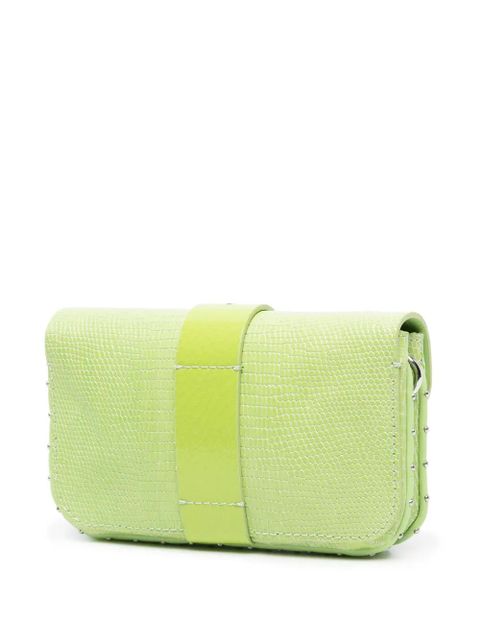 Zadig&Voltaire Kate Wallet lizard-embossed leather mini bag - Green