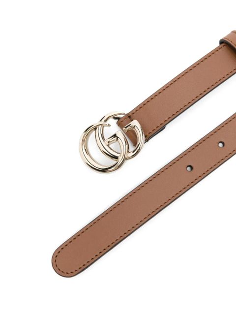 Gucci GG leather belt - Brown - zdjęcie produktu nr 2