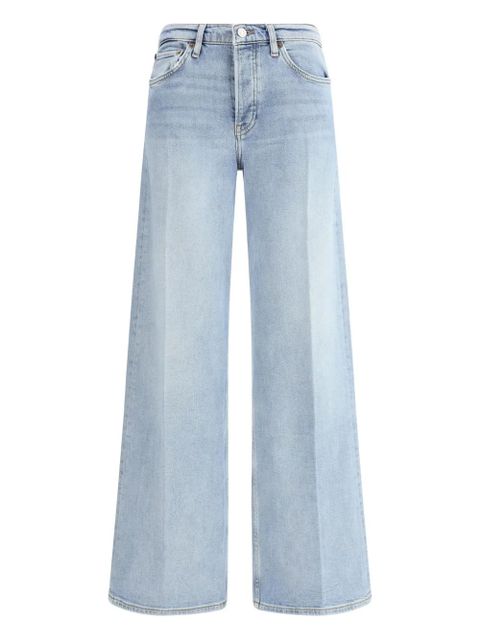 RE/DONE mid-rise wide-leg jeans - Blue - zdjęcie produktu nr 1
