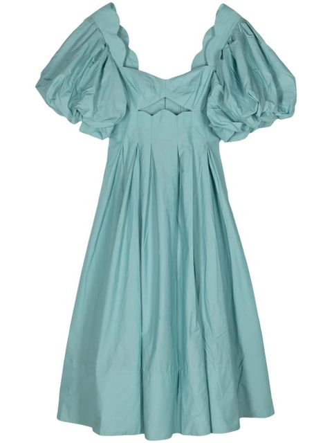 FARM Rio cut-out detail midi dress - Blue - zdjęcie produktu nr 1