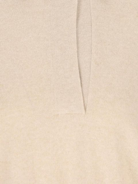 Loro Piana ribbed polo shirt - Neutrals