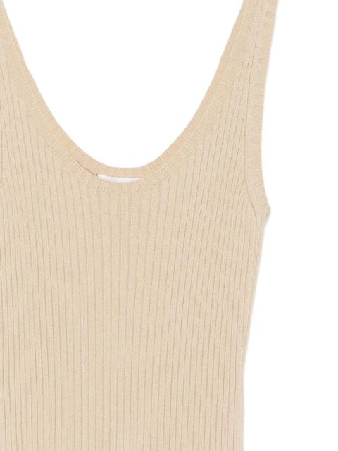 Chloé ribbed-knit tank top - Pink
