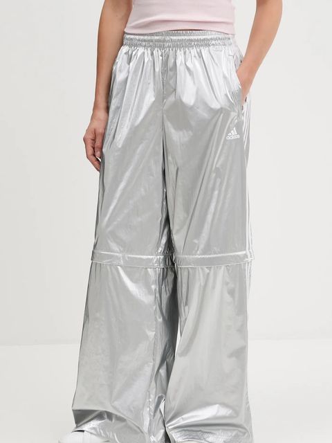 adidas Originals spodnie dresowe Ovzd Trackpants damskie kolor srebrny gładkie KE9785 - zdjęcie produktu nr 1