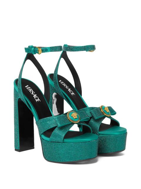 Versace 140mm medusa-detail sandals - Green