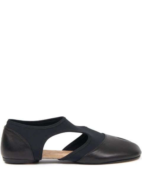 Maison Margiela leather ballet flats - Black - zdjęcie produktu nr 1
