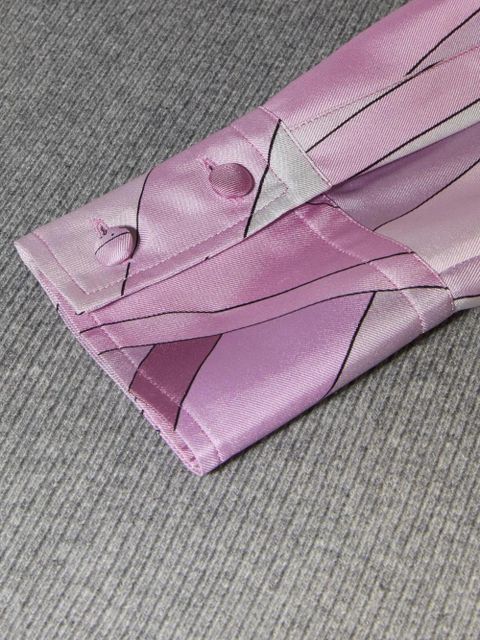 PUCCI Iride-print sweater - Pink