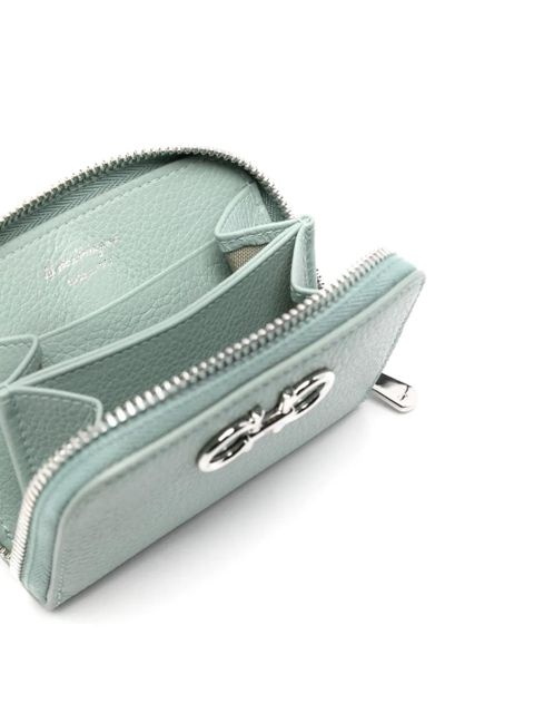 Ferragamo Gancini leather wallet - Green - zdjęcie produktu nr 2