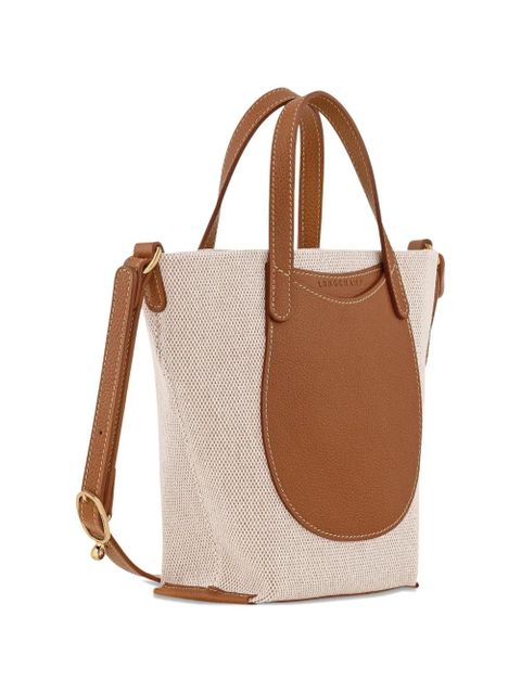 Longchamp S Le Foulonné top-handle tote bag - Neutrals
