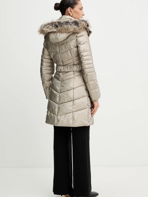 Morgan kurtka kolor beżowy zimowa GALEX1