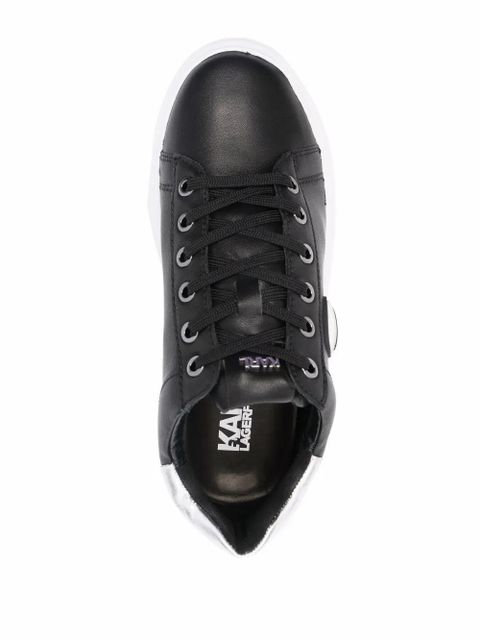 Karl Lagerfeld K/Ikonic flatform sneakers - Black