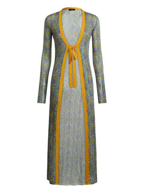 ETRO floral-print cardigan - Orange - zdjęcie produktu nr 1