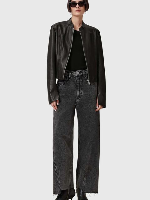 AllSaints kurtka skórzana SADLER