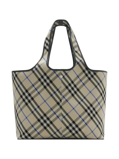 Burberry medium Check tote bag - Neutrals - zdjęcie produktu nr 1