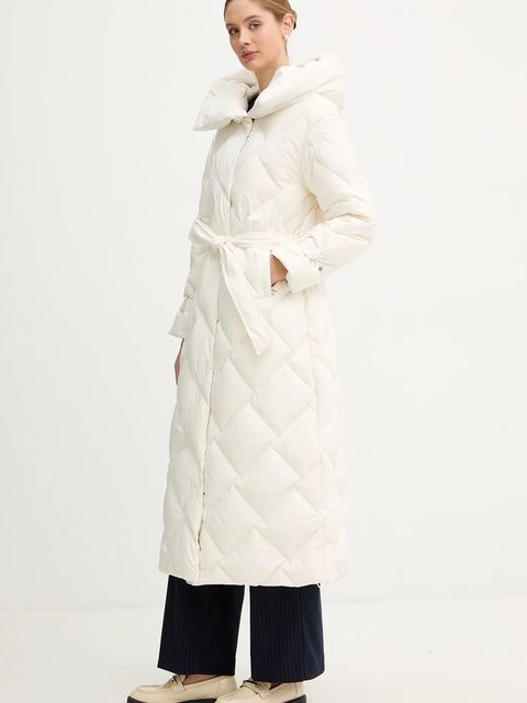 Hetrego kurtka puchowa JENNA kolor beżowy zimowa 8P695