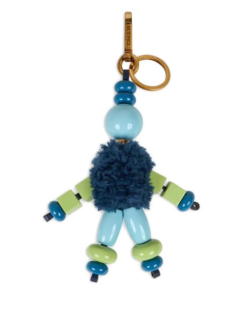 ETRO Little Man beaded charm - Blue - zdjęcie produktu nr 1