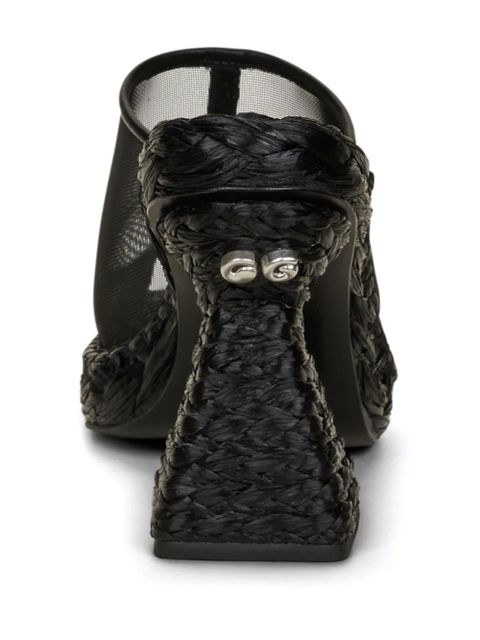 Cult Gaia 102mm Lunx sandals - Black