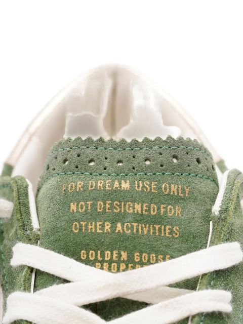 Golden Goose Super-Star suede sneakers - Green