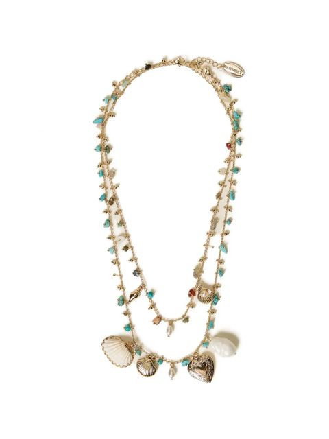 TWINSET charm-detail chain necklace - Gold - zdjęcie produktu nr 1