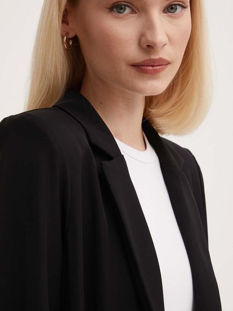 Joseph Ribkoff marynarka kolor czarny niezapinana gładka 211361