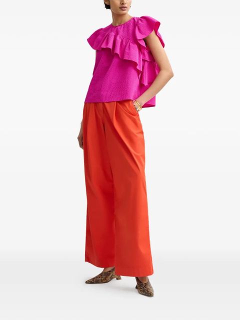 Essentiel Antwerp Joojoo ruffled blouse - Pink - zdjęcie produktu nr 2