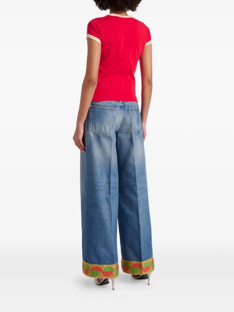 Valentino Garavani Chez-print T-shirt - Pink