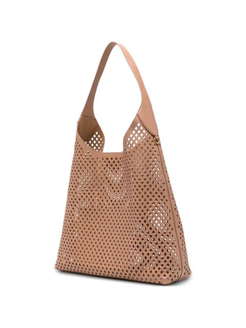 TWINSET perforated shoulder bag - Brown - zdjęcie produktu nr 2