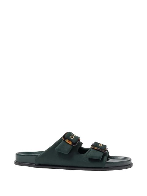 ERES buckled mules - Green - zdjęcie produktu nr 1