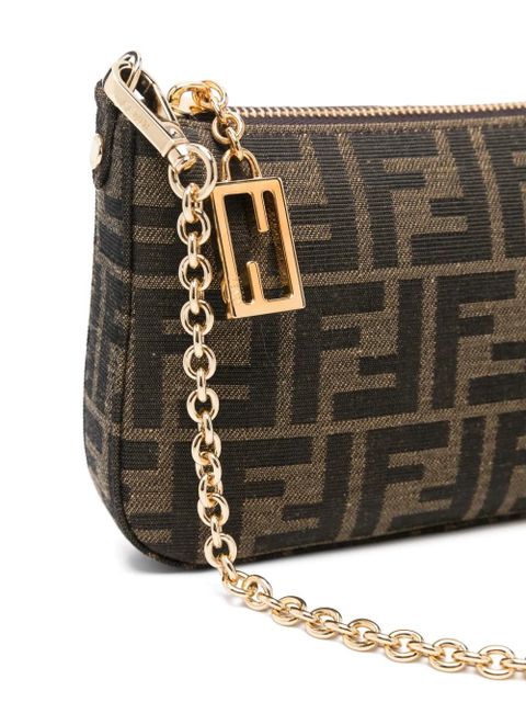 FENDI Baguette shoulder bag - Brown - zdjęcie produktu nr 2