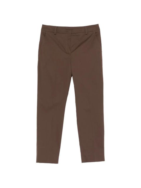 Weekend Max Mara cropped cigarette trousers - Brown - zdjęcie produktu nr 1