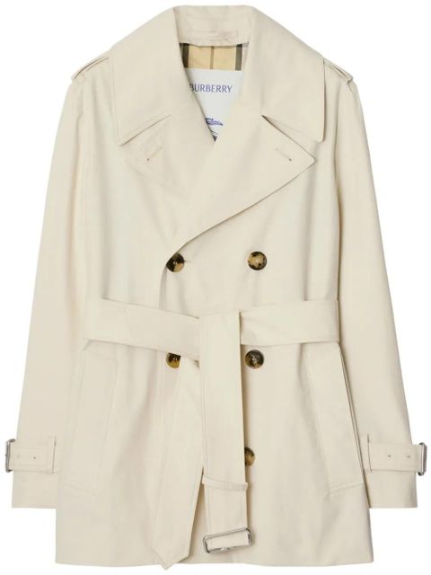 Burberry double breasted trench coat - Neutrals