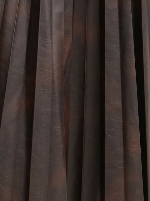 Pinko spódnica kolor brązowy maxi rozkloszowana 104440 A286