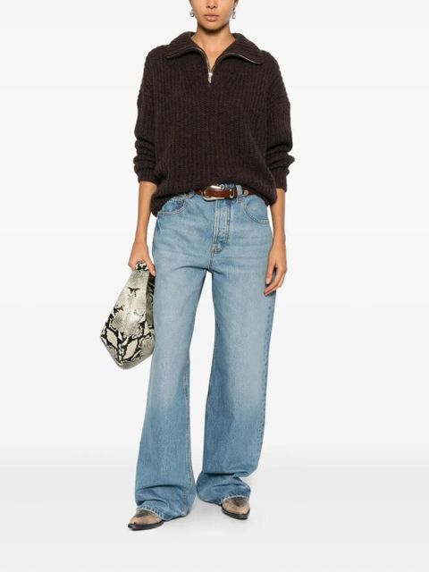 Ba&Sh Beltane zip sweater - Brown - zdjęcie produktu nr 2