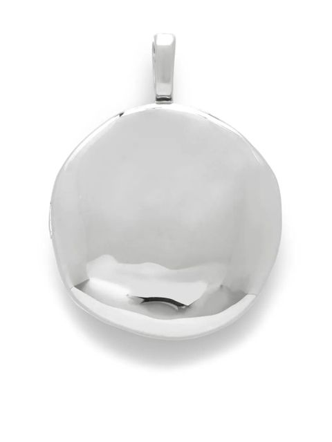 Monica Vinader Deia circular pendant - Silver - zdjęcie produktu nr 1