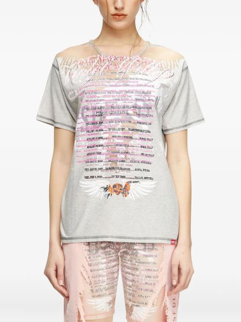 Diesel Remaster Capsule T-Normac T-shirt - Grey