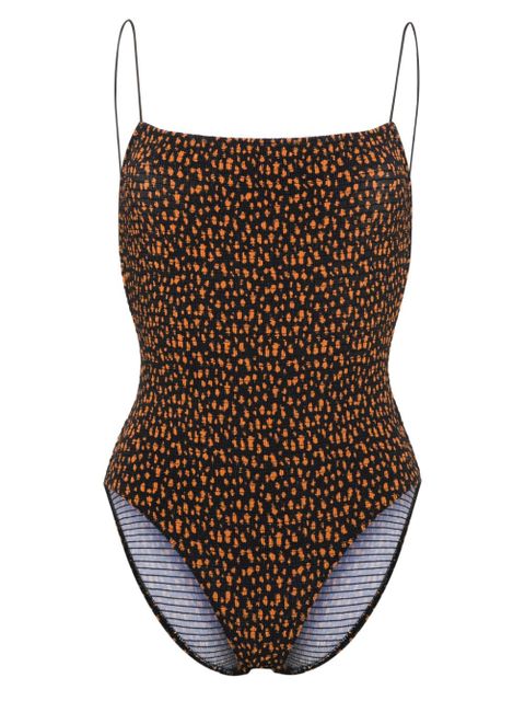 TOTEME smocked one-piece swimsuit - Black - zdjęcie produktu nr 1
