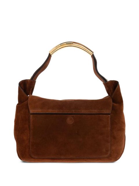 Moschino handle-detail cross body bag - Brown