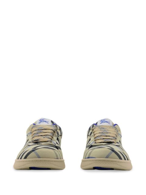 Burberry Terrace checked sneakers - Neutrals