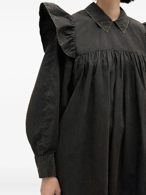 GANNI long-sleeve mini dress - Black - zdjęcie produktu nr 2