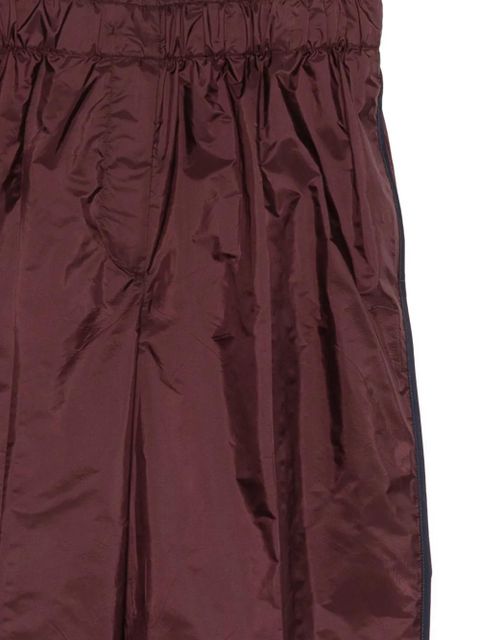 Prada Re-Nylon elasticated-waist trousers - Brown