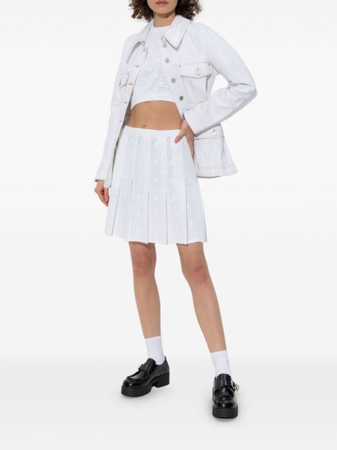Givenchy pleated mini skirt - White - zdjęcie produktu nr 2