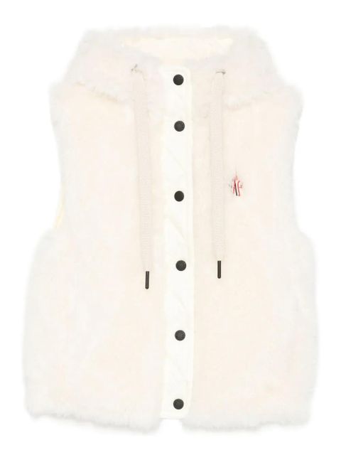 Moncler Grenoble hooded gilet - Neutrals - zdjęcie produktu nr 1