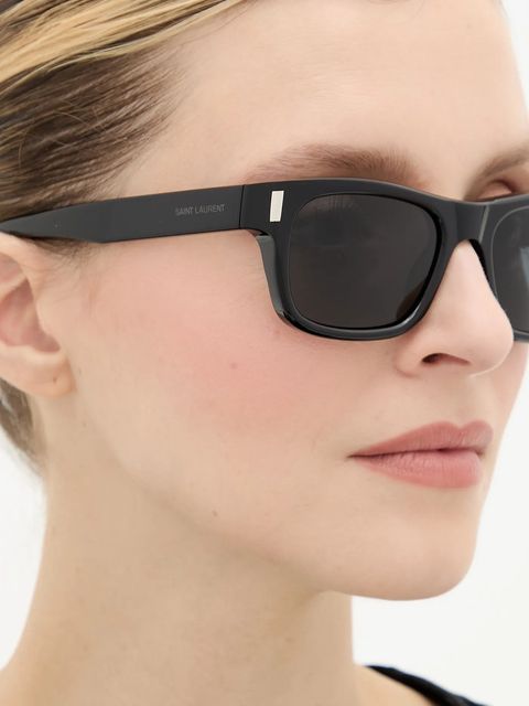 Saint Laurent okulary przeciwsłoneczne kolor czarny SL 83