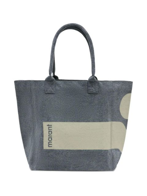 ISABEL MARANT logo-print tote bag - Grey - zdjęcie produktu nr 1