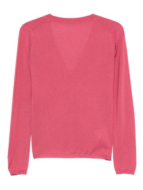Miu Miu V-neck button-up cardigan - Pink