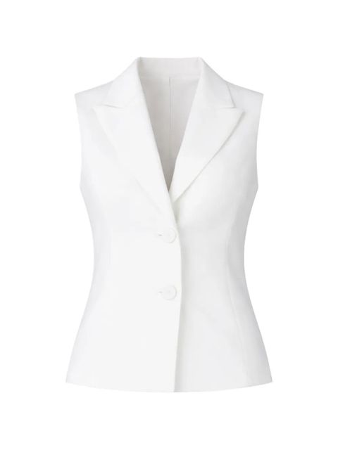 PINKO halterneck sleeveless waistcoat - White - zdjęcie produktu nr 1