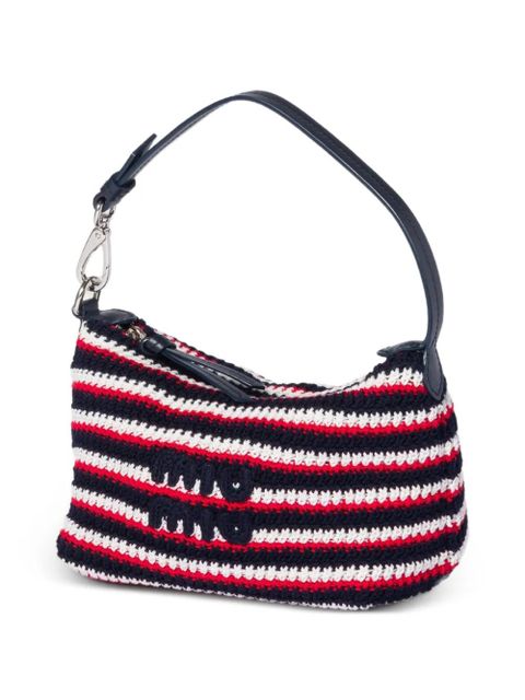Miu Miu crochet pouch - Blue